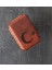 Nikuracraft Kişiye Özel Çakmak Benzinli Çakmak Deri Kılıflı Zippo Tarzı Çakmak El Yapımı Türk Bayrağı Desenli Hakiki Deri Çakmak 4