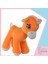 Unicorn Boynuzlu Ponny At Peluş Uyku Arkadaşi 34 cm Turuncu Gnzrz 2