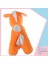 Unicorn Boynuzlu Ponny At Peluş Uyku Arkadaşi 34 cm Turuncu Gnzrz 5