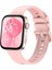 Huawei Watch Fit 3,4,4 Pro Uyumlu Spor Silikon Kordon Pembe 1