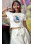 Donald Duck Baskılı Crop Top, Duck Off Baskılı Crop Bluz 1