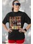 Oversize Kanye West Albüm Şarkıları Baskılı T-Shirt, Unisex Rap Music Baskılı Tişört 2