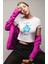Luna Star The Only Hope Is The Sweet Relief Of Death Yazılı Crop Top, Kadın Baskılı Crop Bluz 1