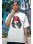 Unisex Captain Jack Sparrow Baskılı T-Shirt, Oversize Johnny Depp Baskılı Tişört 3