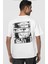 Oversize Manga One Piece Karakterleri Sırt Baskılı Unisex Tişört 2