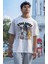 Unisex Star Wars Est 1977 Baskılı T-Shirt, Oversize Yıldız Savaşları Baskılı Tişört 2