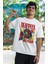 Unisex Deadpool And Wolverine Karikatür Baskılı T-Shirt, Oversize Film Baskılı Tişört 1