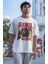 Unisex Deadpool And Wolverine Karikatür Baskılı T-Shirt, Oversize Film Baskılı Tişört 3