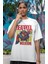 Unisex Deadpool And Wolverine Karikatür Baskılı T-Shirt, Oversize Film Baskılı Tişört 4