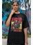 Unisex Deadpool And Wolverine Karikatür Baskılı T-Shirt, Oversize Film Baskılı Tişört 3