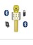 Bls-25 USB / Tf Kart / Aux Karaoke Mikrofon Bt 2