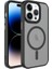 iPhone 14 Pro Max Kılıf Şık Tasarımlı Wireless Şarj Özellikli Flet Magsafe Kapak 1