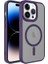 iPhone 14 Pro Max Kılıf Şık Tasarımlı Wireless Şarj Özellikli Flet Magsafe Kapak 1