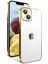 iPhone 14 Kılıf Kamera Korumalı ve Renkli Çerçeveli Garaj Kapak 1