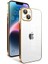 iPhone 14 Plus Kılıf Kamera Korumalı ve Renkli Çerçeveli Garaj Kapak 1