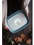 EE171-6I Forrest Grey Love Desenli Oval Tepsi 24X31 cm 1