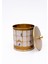 ER143-T7 Bird Cage Desenli Yuvarlak Metal Saklama Kabı 14 cm 3