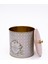 ER147-U7 Rosy Desenli Yuvarlak Metal Saklama Kabı 17.5 cm 3