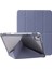 iPad Air 13 (2024) Kapak Pu Deri Origami Standı Şeffaf Tablet Kabuğu (Yurt Dışından) 1