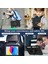 iPad 10.9 (2022) Punk Kickstand Pc + Askılı Silikon Tablet Kılıfı (Yurt Dışından) 5
