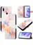 Huawei Y9 Başbakan 2019 Mermer Desen Cüzdan Pu Deri Kickstand (Yurt Dışından) 5