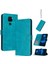 Toka ile Xiaomi Redmi 10X 4g Için Flip Case Saf Renk Pu Deri ile (Yurt Dışından) 1