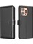 IPhone 13 Için Flip Case Pro Max Manyetik Cüzdan Rfıd Engelleme Pu Deri (Yurt Dışından) 1
