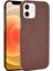 IPhone 12 Mini Uyumluluk Klasik Timsah Için Şık Klasik Kılıf (Yurt Dışından) 1