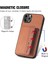 IPhone 11 Için Kılıf Pro Max Manyetik Kart Tutucu Standı Fonksiyonu Rfıd Kamera (Yurt Dışından) 4
