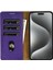 IPhone 15 Için Flip Case Pro Kart Yuvaları Anti Kayma Yan Cep Manyetik (Yurt Dışından) 3