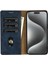 IPhone 15 Için Flip Case Pro Max Manyetik Kapatma Kart Yuvaları Anti Kayma Yan (Yurt Dışından) 5
