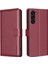 Samsung Galaxy S21 Manyetik Kart Tutucu Kickstand Pu Deri Için Flip Case (Yurt Dışından) 1