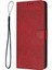 Toka Pu ile Samsung Galaxy M55 Kickstand Saf Renk Için Flip Case (Yurt Dışından) 5