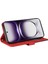 Kart Yuvası Standı Rengi ile Oppo Oppo 12 5g Deri Cüzdan Için Flip Case (Yurt Dışından) 4
