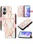 Huawei Nova 9 Için Kılıf Pu Deri Cüzdan Mermer Desen Kickstand (Yurt Dışından) 1