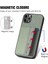 IPhone 11 Için Kılıf Pro Max Manyetik Kart Tutucu Standı Fonksiyonu Rfıd Kamera (Yurt Dışından) 4