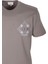 Erkek Tişört Bisiklet Yaka Açık Haki Slim Fit Baskılı T-Shirt Ncs Jeans 1297 3