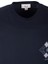 Erkek Tişört Bisiklet Yaka Lacivert Slim Fit Baskılı T-Shirt Ncs Jeans 1297 5