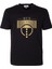 Erkek Tişört Bisiklet Yaka Slim Fit Siyah %100 Pamuk Baskılı T-Shirt Ncs Jeans 1300 1