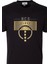 Erkek Tişört Bisiklet Yaka Slim Fit Siyah %100 Pamuk Baskılı T-Shirt Ncs Jeans 1300 4