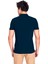 Erkek Polo Yaka Tişört Lacivert %100 Pamuk Slim Fit Polo T-Shirt Ncs Jeans 1055 3