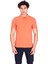 Erkek Polo Yaka Tişört Somon %100 Pamuk Slim Fit Polo T-Shirt Ncs Jeans 1055 1