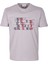 Erkek Tişört Bisiklet Yaka Grimelanj Slim Fit Baskılı T-Shirt Ncs Jeans 1295 1