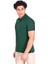 Erkek Polo Yaka Tişört Yeşil %100 Pamuk Slim Fit Polo T-Shirt Ncs Jeans 1055 3
