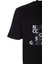 Erkek Tişört Bisiklet Yaka Siyah Slim Fit Baskılı T-Shirt Ncs Jeans 1295 3