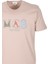 Erkek Tişört Bisiklet Yaka Bej Slim Fit Baskılı T-Shirt Ncs Jeans 1298 2