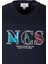 Erkek Tişört Bisiklet Yaka Lacivert Slim Fit Baskılı T-Shirt Ncs Jeans 1298 5