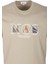 Erkek Tişört Bisiklet Yaka Olive Slim Fit Baskılı T-Shirt Ncs Jeans 1298 4