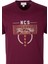 Erkek Tişört Bisiklet Yaka Slim Fit Bordo %100 Pamuk Baskılı T-Shirt Ncs Jeans 1300 4