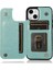 IPhone 15 Için Kart Tutucu Kılıf ile Cüzdan Artı Çift Düğmeler Flip Çiçek (Yurt Dışından) 3